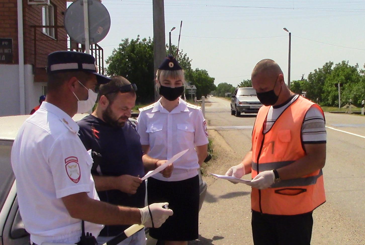 В Усть-Лабинском районе провели акцию «Железнодорожный переезд»