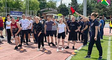 Сотрудники полиции выполнили нормативы комплекса ГТО