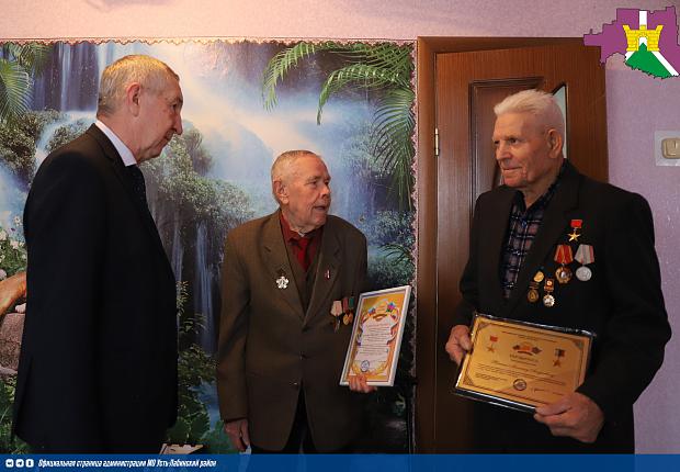 С 85-летием учреждения звания "Героя социалистического труда" поздравили Михаила Андреевича Натоку