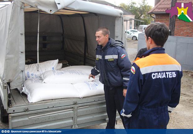 Подготовка  к отправке гуманитарной  помощи жителям Херсонской области
